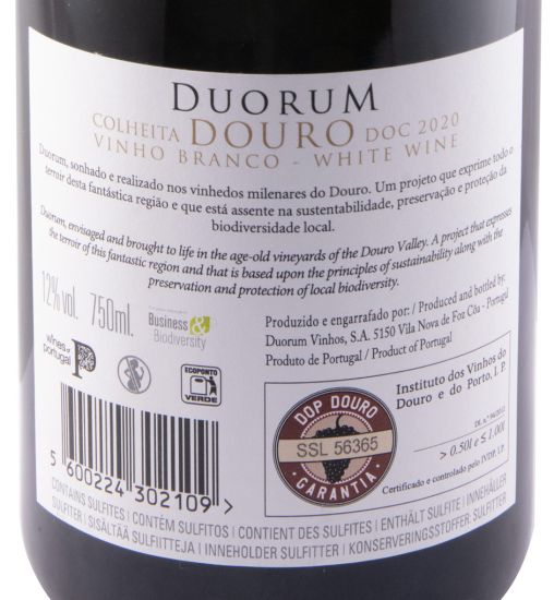 2020 Duorum white