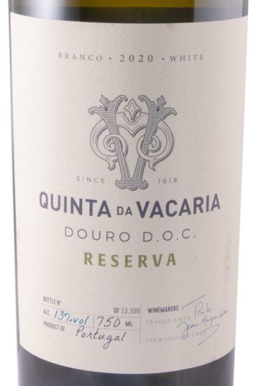 2020 Quinta da Vacaria Reserva white