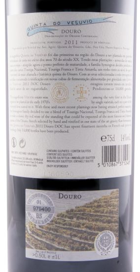 2011 Quinta do Vesuvio red