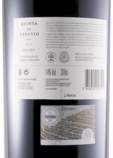 2015 Quinta do Vesuvio red 3L