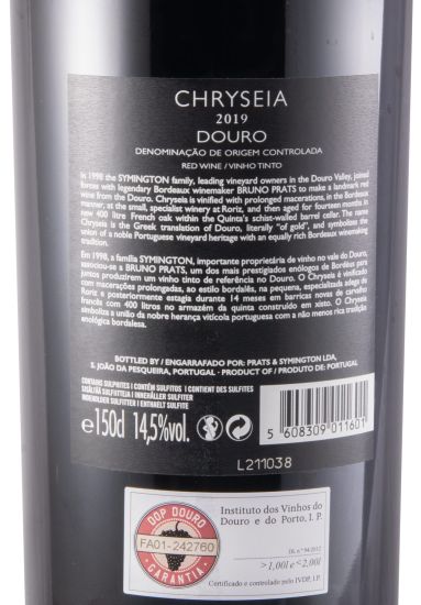 2019 Chryseia tinto 1,5L