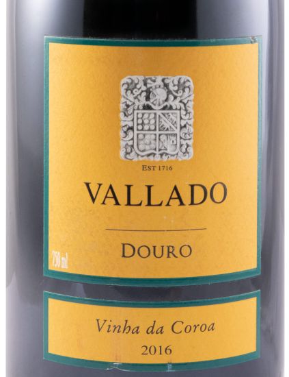 2016 Vallado Vinha da Coroa red