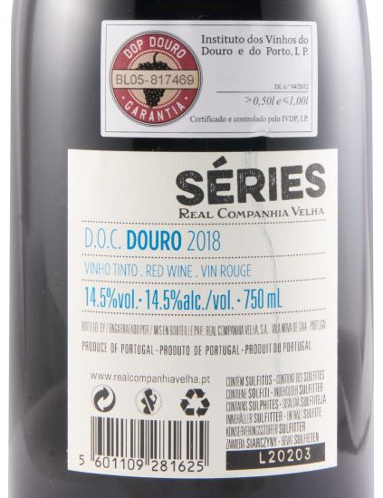 2018 Real Companhia Velha Séries Tinta Amarela red