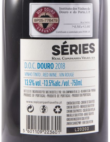 2018 Real Companhia Velha Séries Cornifesto red