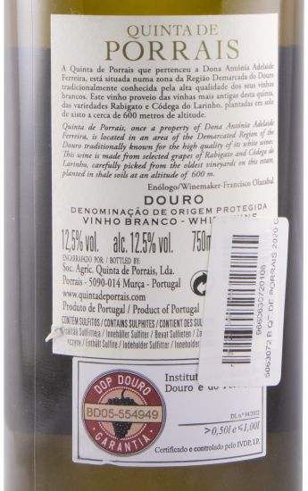 2020 Casa Santos Lima Quinta de Porrais white