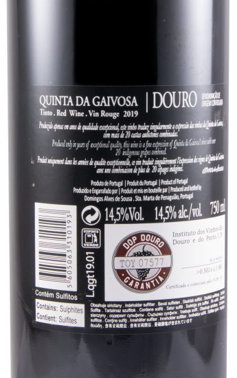 2019 Quinta da Gaivosa red