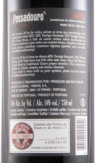 2017 Quinta do Passadouro tinto
