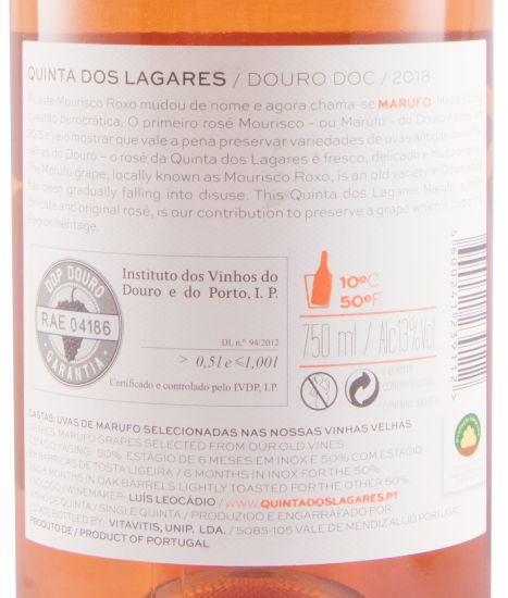 2018 Quinta dos Lagares Marufo rosé