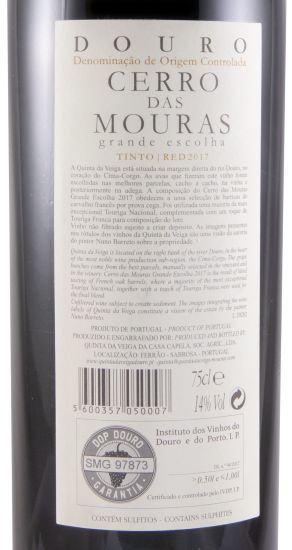 2017 Cerro das Mouras Grande Escolha red