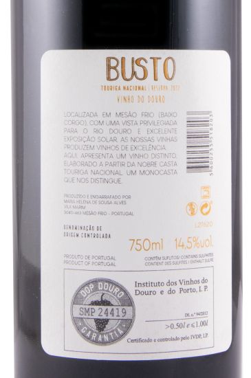 2017 Busto Touriga Nacional Reserva red
