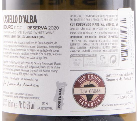 2019 Castello D'Alba Reserva white