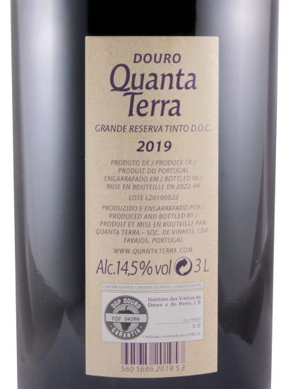 2019 Quanta Terra Grande Reserva red 3L