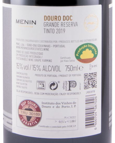2019 Menin Grande Reserva tinto