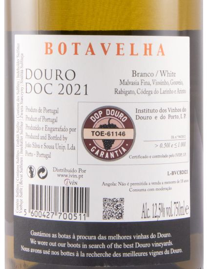 2021 Bota Velha white