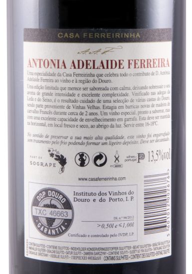 2018 Casa Ferreirinha Antonia Adelaide Ferreira tinto