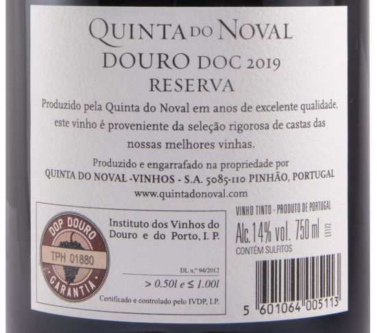 2019 Quinta do Noval Reserva red