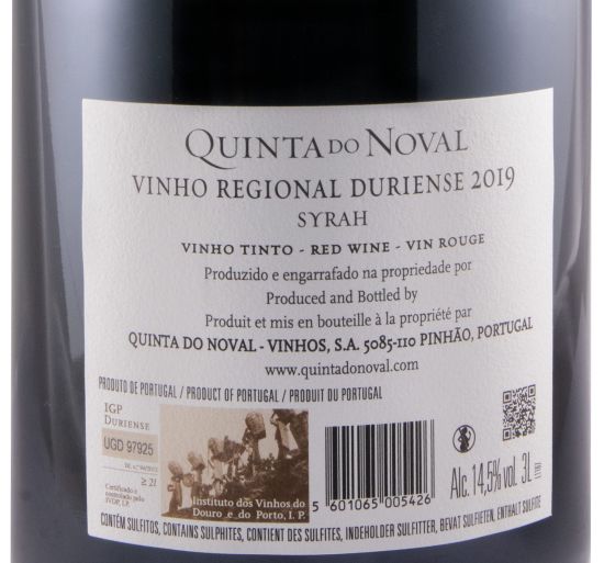 2019 Quinta do Noval Syrah tinto 3L