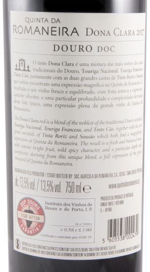 2017 Quinta da Romaneira Dona Clara red