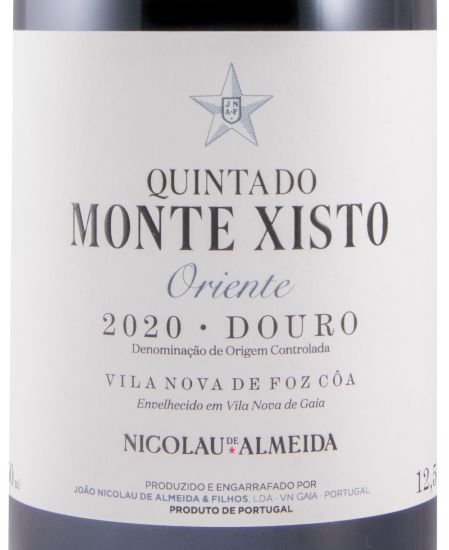 2020 Quinta do Monte Xisto Oriente biológico tinto