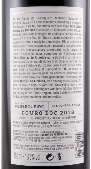 2018 Quinta do Pessegueiro red