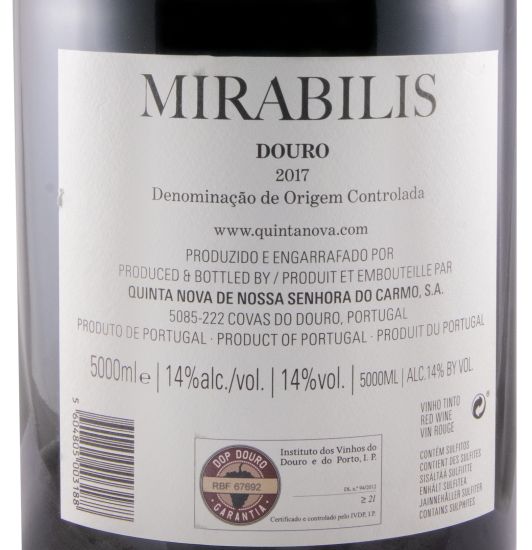 2017 Quinta Nova Mirabilis red 5L