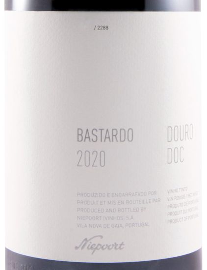 2020 Niepoort Projectos Bastardo red
