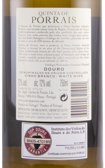 2021 Casa Santos Lima Quinta de Porrais branco
