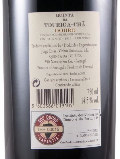 2019 Quinta da Touriga-Chã tinto