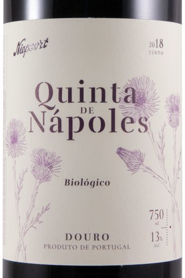 2018 Niepoort Quinta de Nápoles biológico tinto
