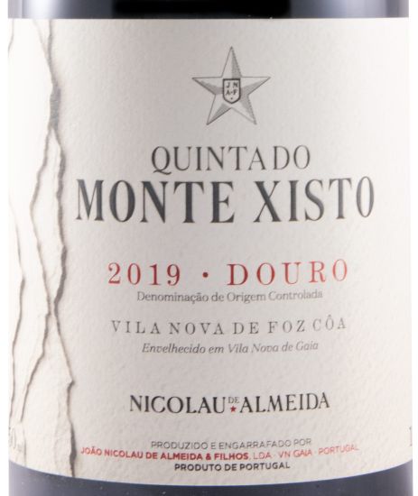 2019 Quinta do Monte Xisto biológico tinto