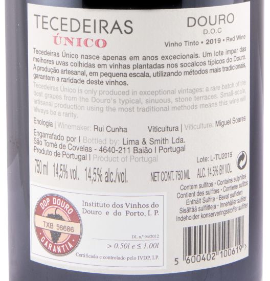 2019 Tecedeiras Único red