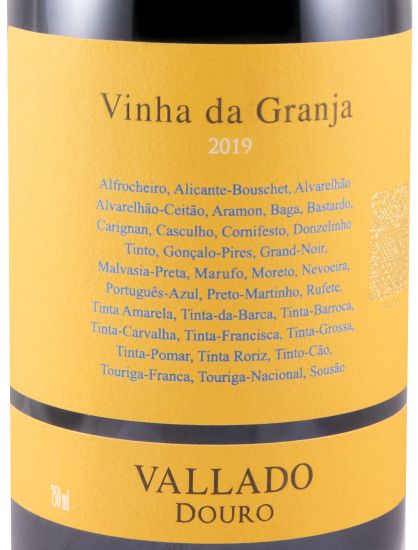 2019 Vallado Vinha da Granja red
