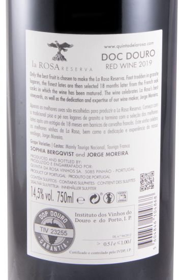 2019 La Rosa Reserva tinto