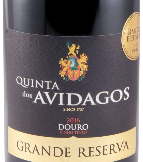 2016 Quinta dos Avidagos Grande Reserva red