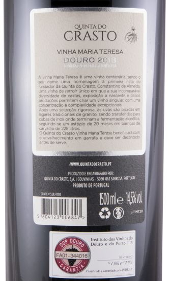 2018 Quinta do Crasto Vinha Maria Teresa tinto 1,5L
