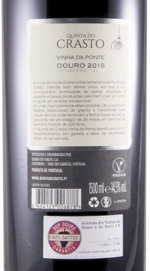2018 Quinta do Crasto Vinha da Ponte tinto 1,5L