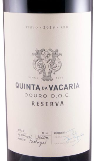 2019 Quinta da Vacaria Reserva tinto 3L