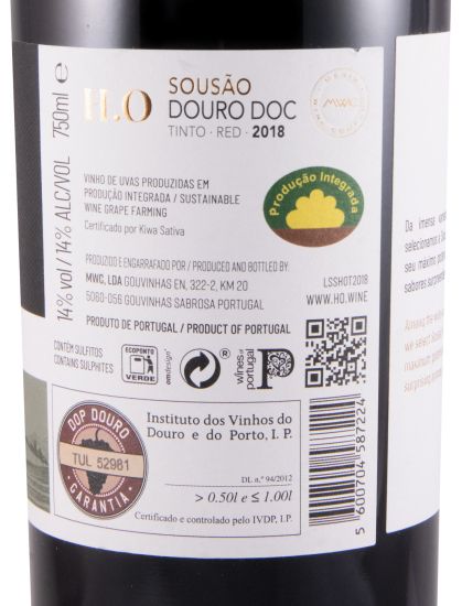 2018 Horta Osório H.O. Sousão red