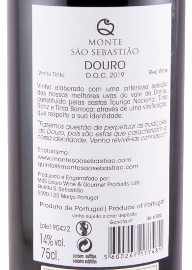 2019 Monte São Sebastião red