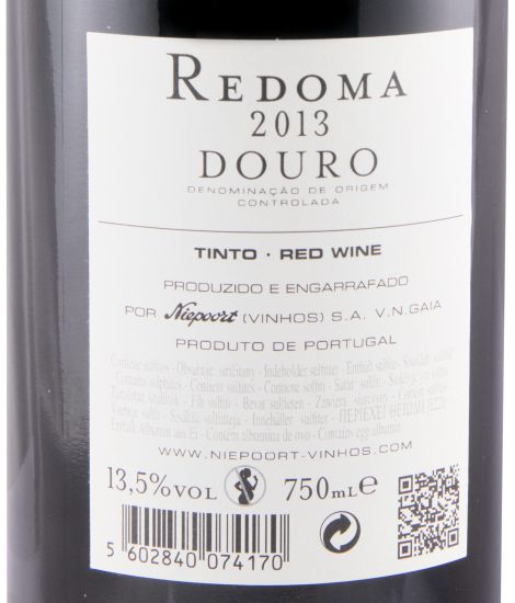 2013 Niepoort Redoma red