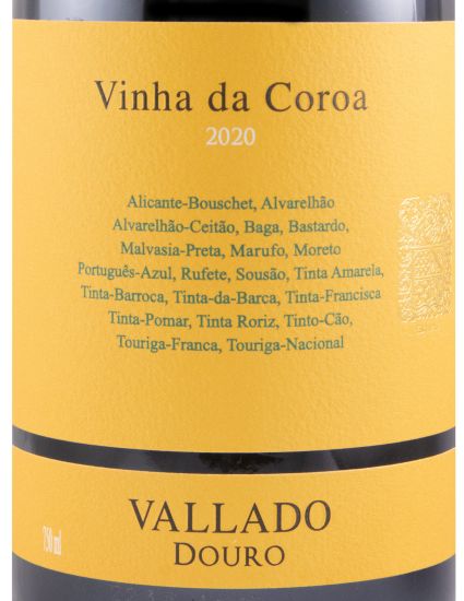 2020 Vallado Vinha da Coroa red