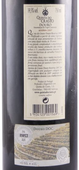 2007 Quinta do Crasto Vinhas Velhas Reserva tinto