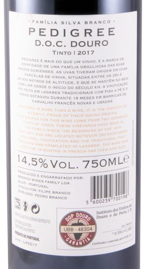 2017 Família Silva Branco Pedigree red