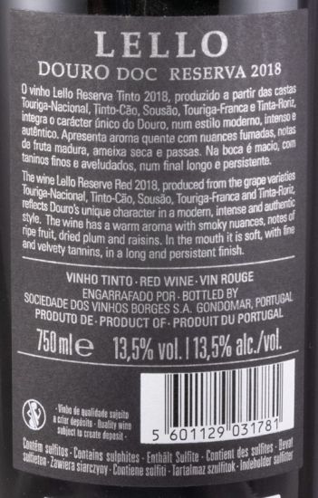 2018 Lello Reserva red