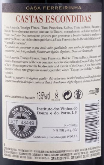 2019 Casa Ferreirinha Castas Escondidas tinto