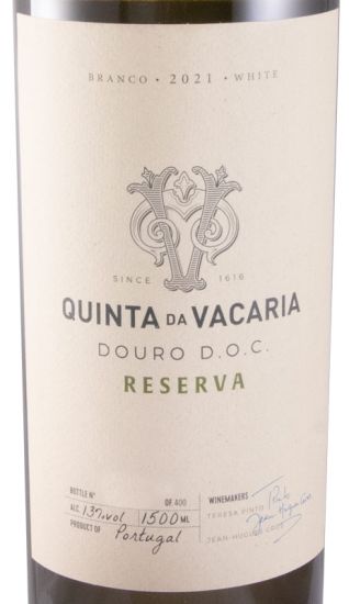 2021 Quinta da Vacaria Reserva white 1.5L