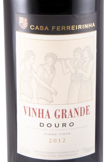 2012 Casa Ferreirinha Vinha Grande red