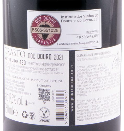 2021 Crasto Altitude 430 tinto