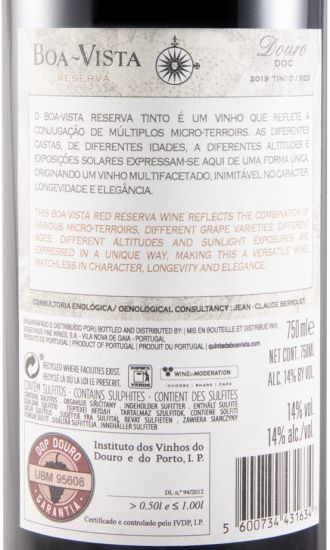 2019 Boa-Vista Reserva tinto