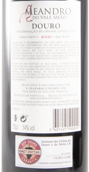 2021 Meandro do Vale Meão tinto